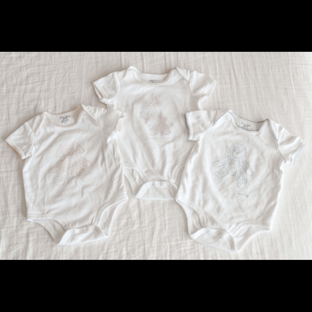 Bundle Ralph Lauren Bodysuit Size 3M